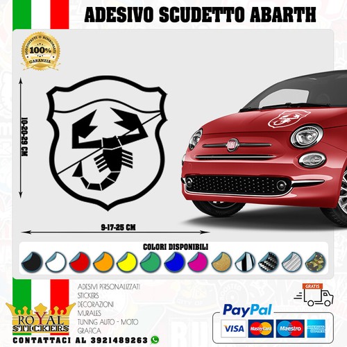 Autocollant scudetto logo - autocollant,
