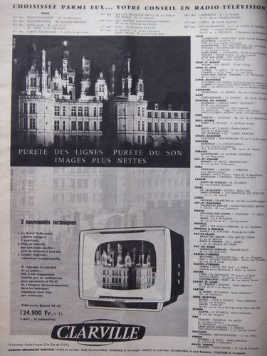 Publicité presse 1958 - presse,