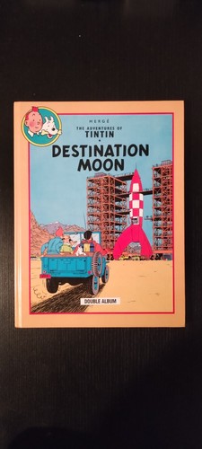 Tintin explorers the - on, moon