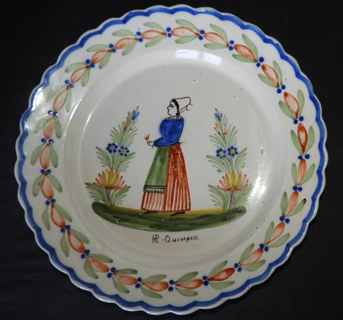 Quimper plat - :,