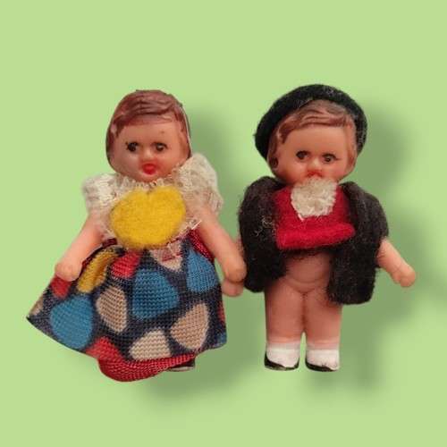 Duo mini poupées - de,