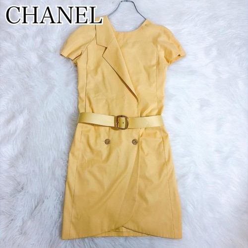 Robe vintage chanel motif - vintage,
