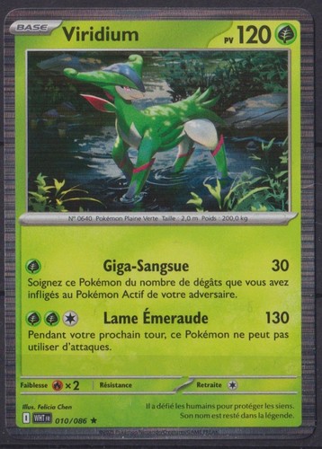Carte pokemon viridium holo - viridium,