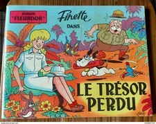 RARISSIME Album Fleurdor Finette Dans Le Trésor Perdu EO 1954 Erik TTBE 64 pages
