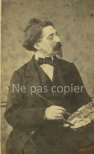 UN PEINTRE vers 1865 CDV