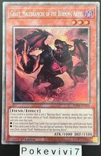 Carte YU-GI-OH! GRAFF, MALEBRANCHE OF THE BURNING ABYSS RA04-EN234 PSR NEUF