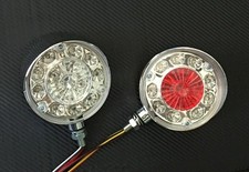 2 X Chrome Miroir LED Avant /