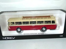 BUS CHAUSSON AP52 Rouge et Beige NOREV 530021 1:43