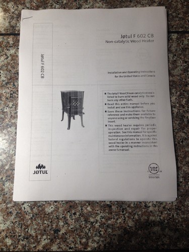 Jotul 602 wood stove - jotul,