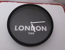 Pendule horloge ronde noir