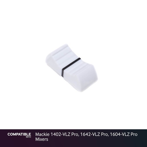 White fader cap with line - fader, for