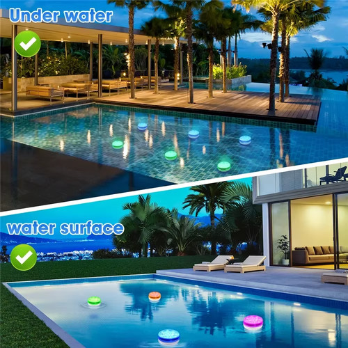 Lot lumières de piscine - lumières,