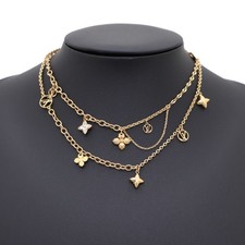 Louis Vuitton Collier Blooming Strass Or M68374 kk61653089 147440847