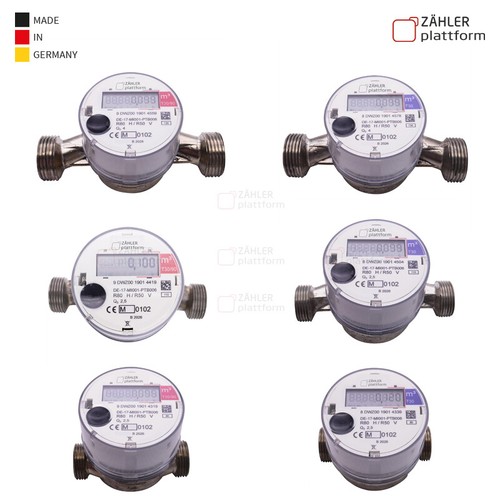 Compteur eau radio - d'eau, montage