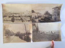 4 ancienne photo albumine la ville de Génelard ( Saône-et-Loire 71) XIXe