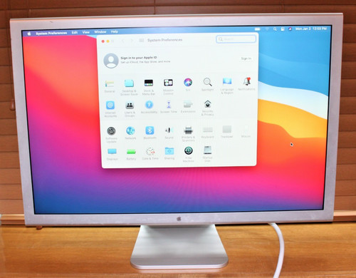 Apple cinema display - display, 30"