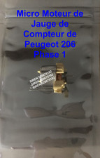Micro moteur Jaeger/Magneti Marell pour Jauge de compteur de Peugeot 206 Phase 1