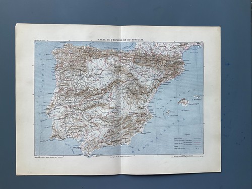 Carte espagne portugal - carte,