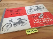 Peugeot CT VCT 1971 catalogue pièces détachées spare parts list cyclomoteur