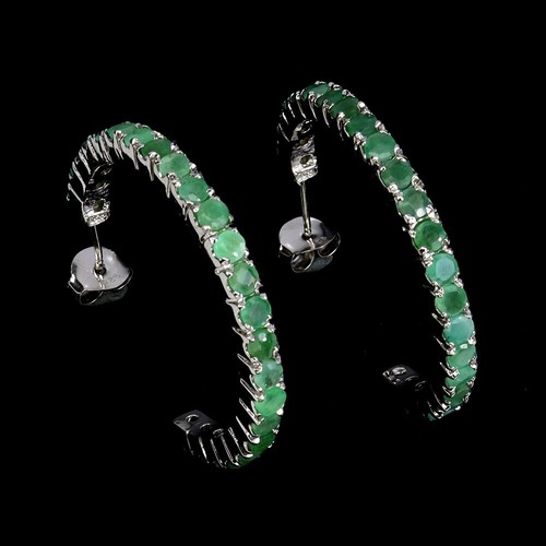 925 argent sterling - argent, boucles