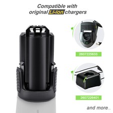 2Pcs 3500mAh 12V Batteries pour Dremel 8200 8220 8300 B812-03 B812-02 B812-01