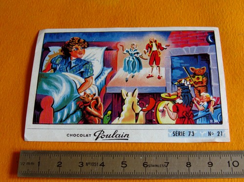 Chromo chocolat poulain - chocolat,