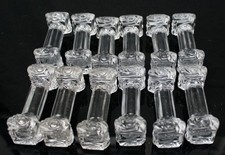 12 porte couteau en cristal de