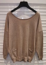 Pull femme neuf très scintillant JS Millenium taille 38/42
