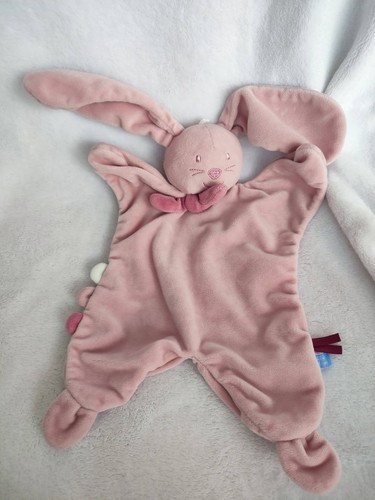 Doudou plat sucre orge lapin - sucre, d'orge