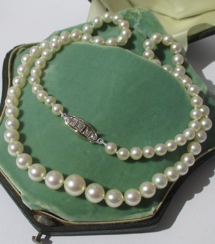 Collier perles culture - perles, de