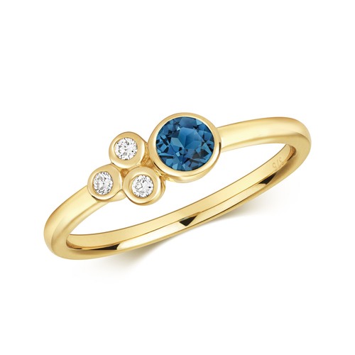 Bague jaune carat et - or,