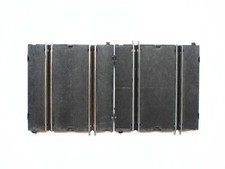 2 Rails pour circuit de voiture électrique Jouef 2ème génération ref 310/3 noir