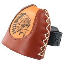 Cuir Carquois Arcs Recourbés Pièce Outil Tir À L'Arc Soutien-Gorge Traditionnel