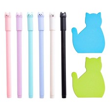 6 Stylos En Forme De Chat Et 2