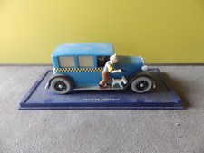 HERGE MOULINSART 1/43 sur socle  TINTIN EN AMERIQUE