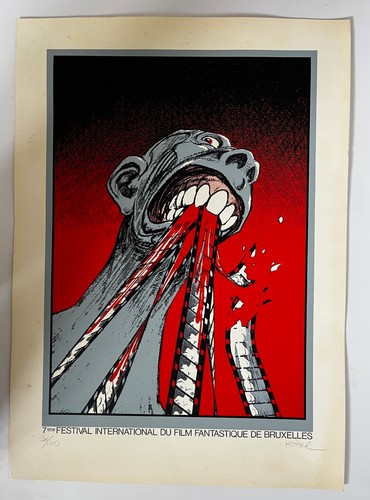 Loisel serigraphie signee - serigraphie,