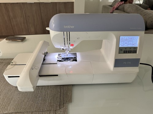 Brother 770 embroidery - brother, pe-770