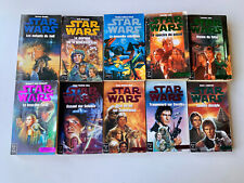 lot 10 livres STAR WARS Fleuve Noir : diverses séries Han Solo, Jedi, Thrawn...