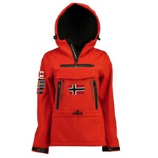 Veste Softshell Femme GEOGRAPHICAL NORWAY WQ840F Tyka Rouge
