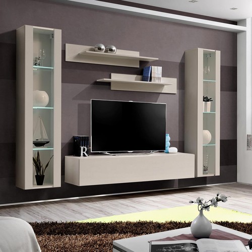 Ensemble meuble mural fly - tv, "fly