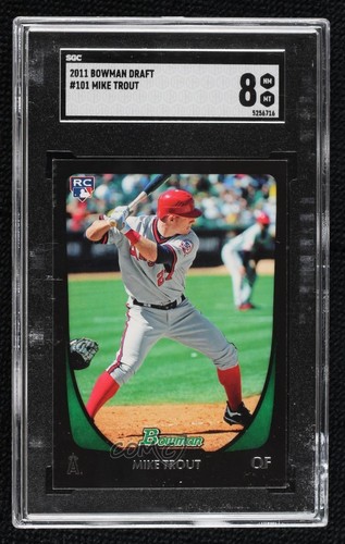 2011 bowman draft mike trout - bowman,