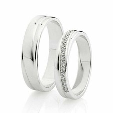 Bracelet couple mariage or