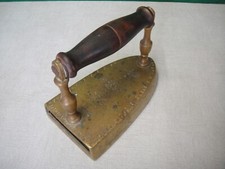 Ancien Fer à repasser à lingot XIXème daté 1834