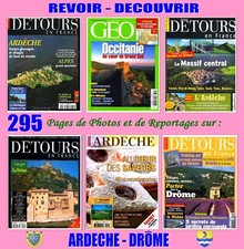 ARDECHE - géo - revues -