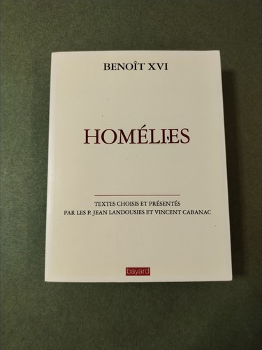 Homélies benoît xvi - homélies,