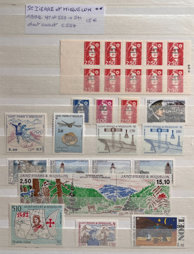 Timbres saint pierre - pierre, et