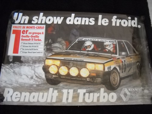 Affiche poster renault - poster, 11