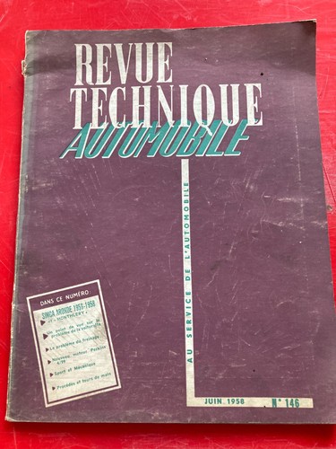 Rta revue technique 146 - technique, n°146