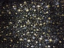 Tissu Organza ETOILES NOEL au