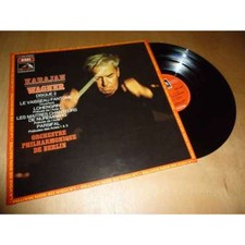 KARAJAN disque 2 - le vaisseau fantome - lohengrin - parsifal & HMV French Lp 75